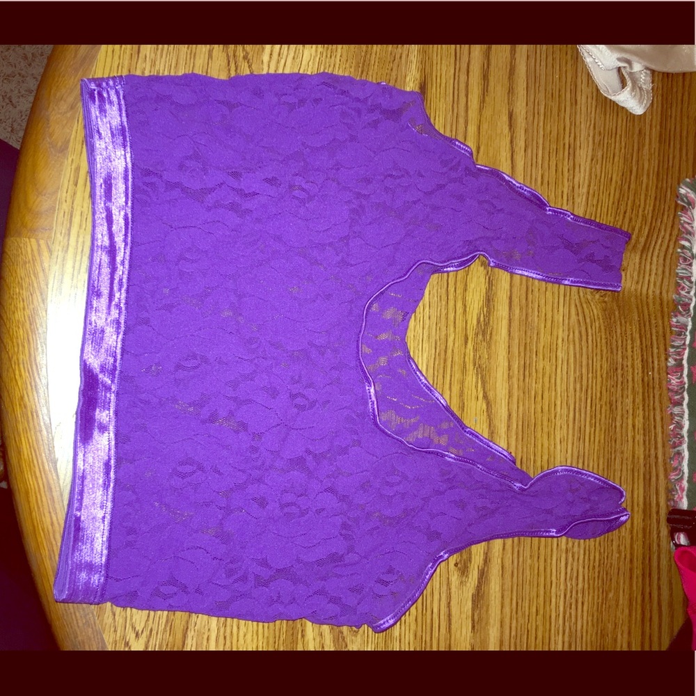 Purple Lacy Bra